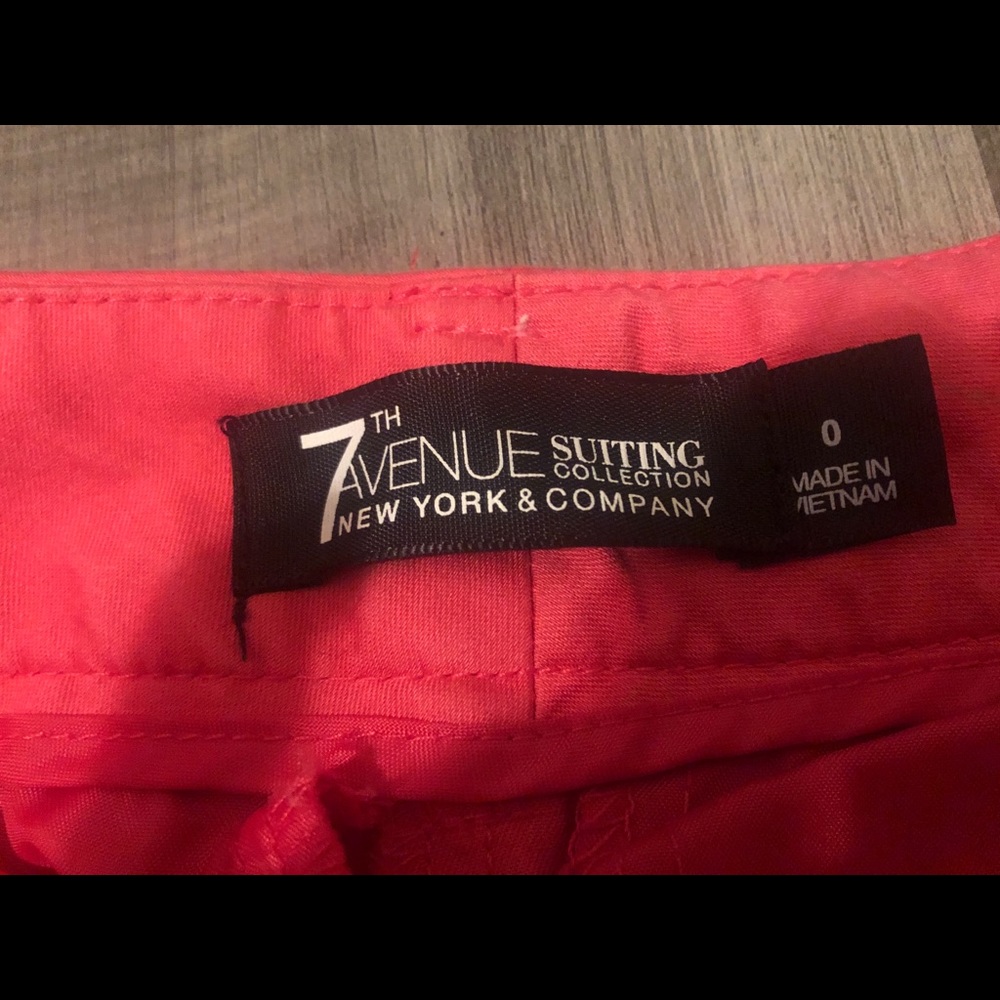 Pink slacks